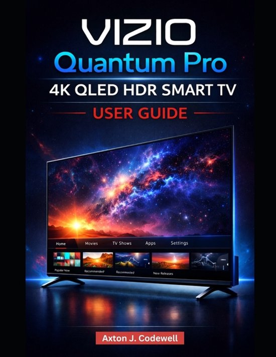 Vizio Quantum Pro 4k Qled Hdr Smart TV User Guide - cover