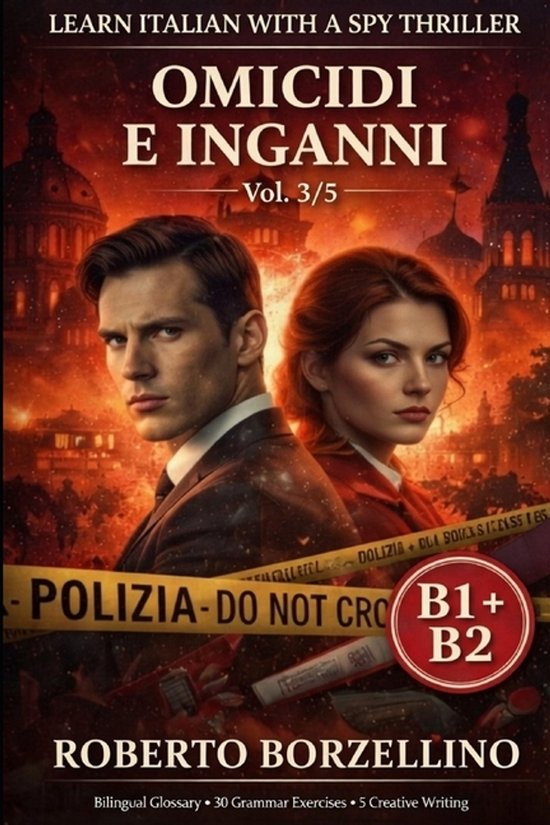 Spy Novels to Improve Your Italian B1-B2- Omicidi e Inganni  ... - cover