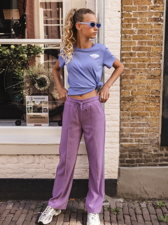 LOOXS 10sixteen 2612-5602-610 Pantalon fille - Taille 164 - Lila de 92% Polyester 8% Spandex