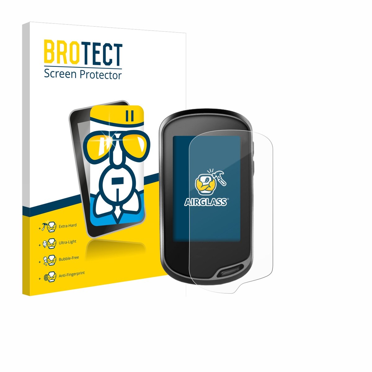 Screenprotector voor Garmin Oregon 700 Beschermglas transparant