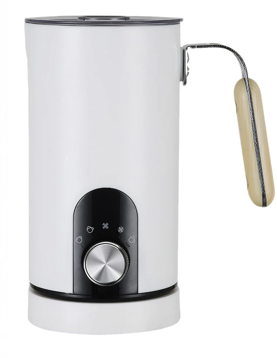 Melkomschuimer - Melkopschuimer Elektrisch - 5 in 1 - Melkstomer - 590 ML - Wit