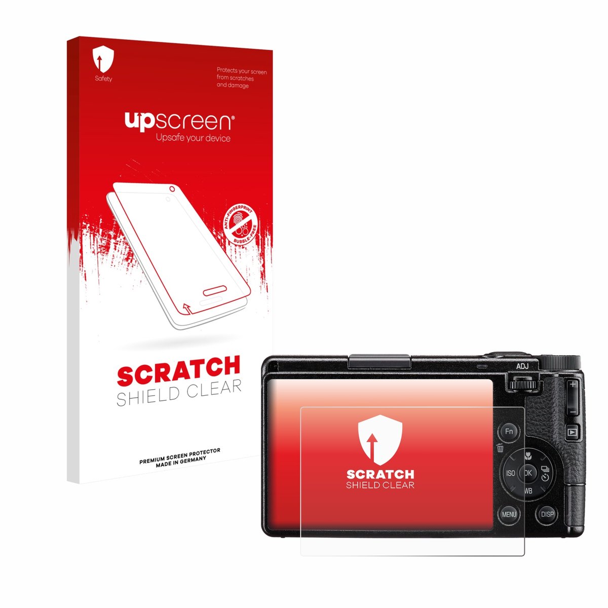 upscreen - Screenprotector voor Ricoh GR IV 2025 / HDF - Folie Beschermfolie transparant