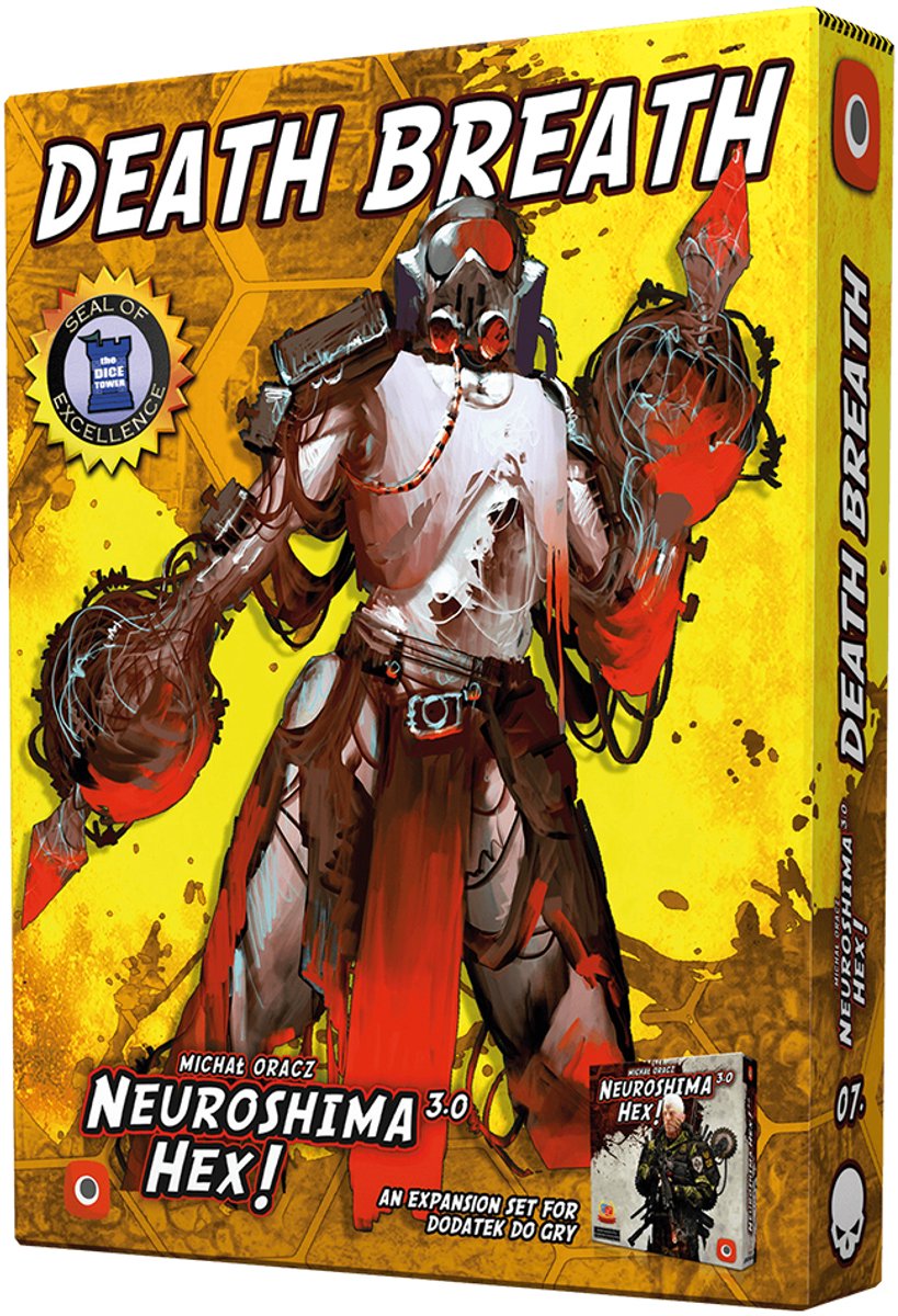 Neuroshima HEX 3.0 Death Breath - Bordspel Uitbreiding - EN/PL