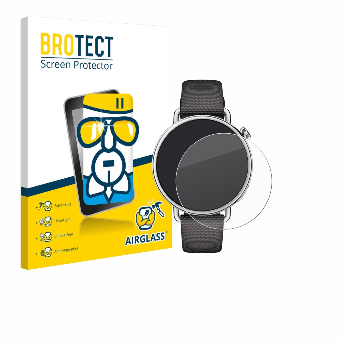 Screenprotector voor Xiaomi Watch S4 (41 mm) Beschermglas transparant