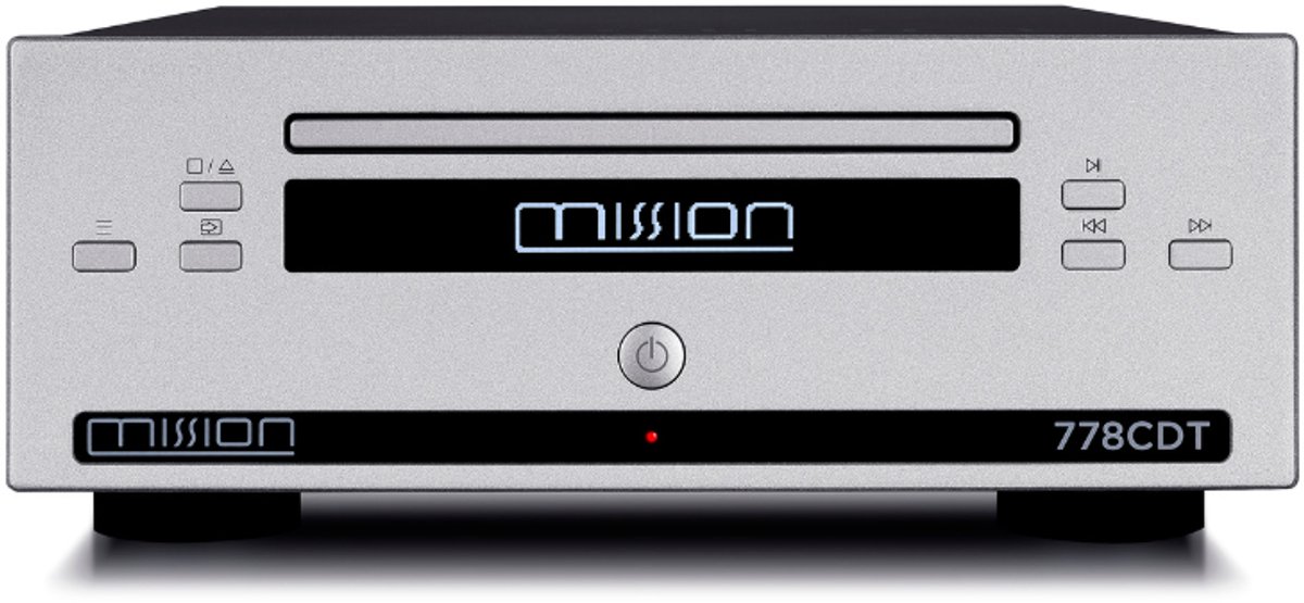 Mission 778CDT CD-Transport - Zilver