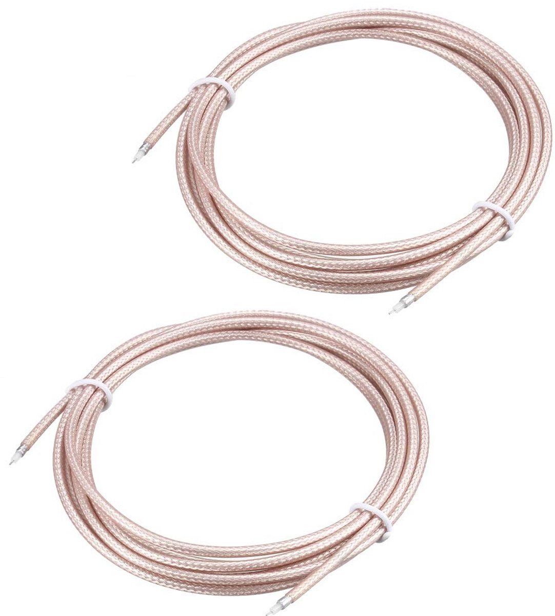 2 stuks verliesarme RF coaxkabel verbinding coax kabel RG-179 20cm