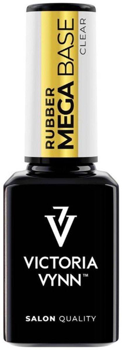 Victoria Vynn – Mega Base Clear 15ml - glanzende basecoat - zonder krassen - hoogglans - base - gelpolish - gellak - gelnagels - nagels - manicure - nagelverzorging - Caramdia