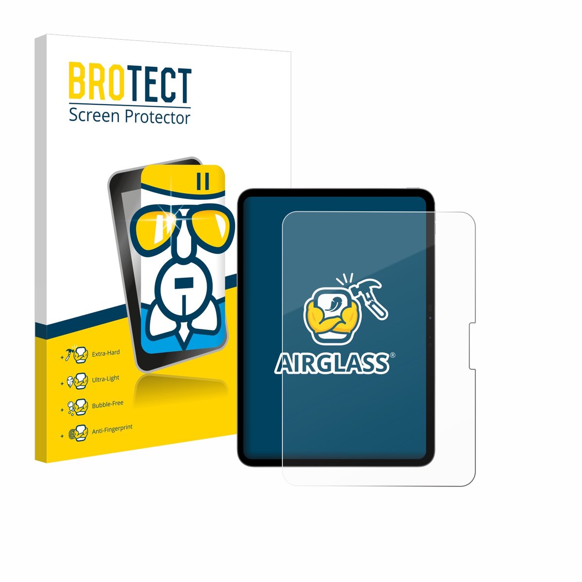 Screenprotector voor Apple iPad Pro 11" 2024 / 2025 Beschermglas transparant