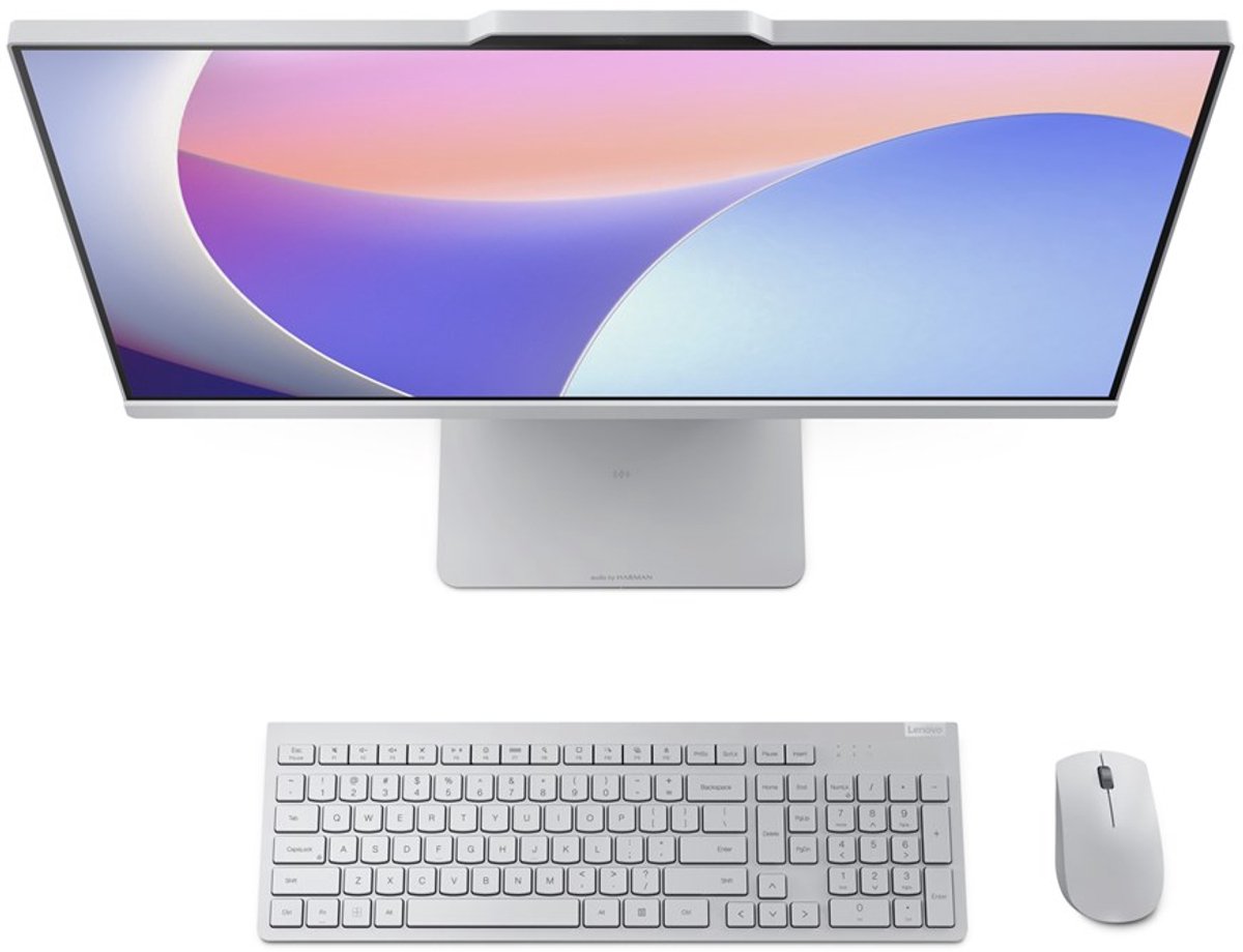 Lenovo IdeaCentre AIO 24IRH9 - All-in-One PC - 23,8 inch Full HD IPS 100Hz - Intel Core i5-13420H - 16GB RAM - 1TB SSD - Windows 11 Home - Cloud Grey