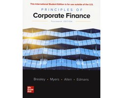 Omslag van Principles of Corporate Finance ISE