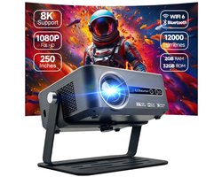 123Beamer - BIGVIEW - Projector - 4K - FullHD - 700ANSI Lumen