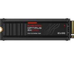 SANDISK Optimus GX PRO 8100 - Interne SSD met Heatsink - PCIe 5.0 - NVMe M.2 - PS5 Compatibel - 1 TB
