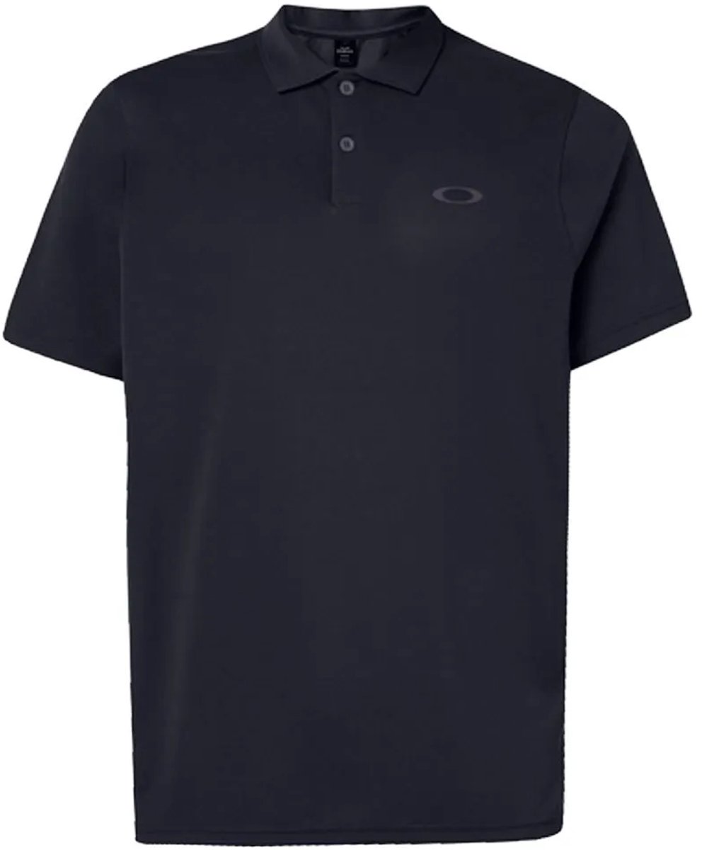 Oakley Apparel Icon Tn Protect Rc Korte Mouw Poloshirt Zwart XL Man