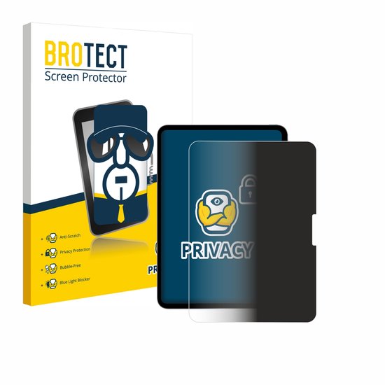 BROTECT - Film de protection d'écran pour Apple iPad Pro 11" 2024 - Filtre anti-lumière bleue