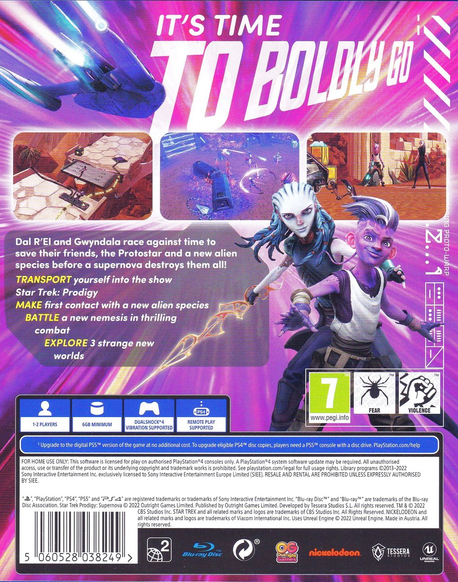 Star Trek Prodigy: Supernova
