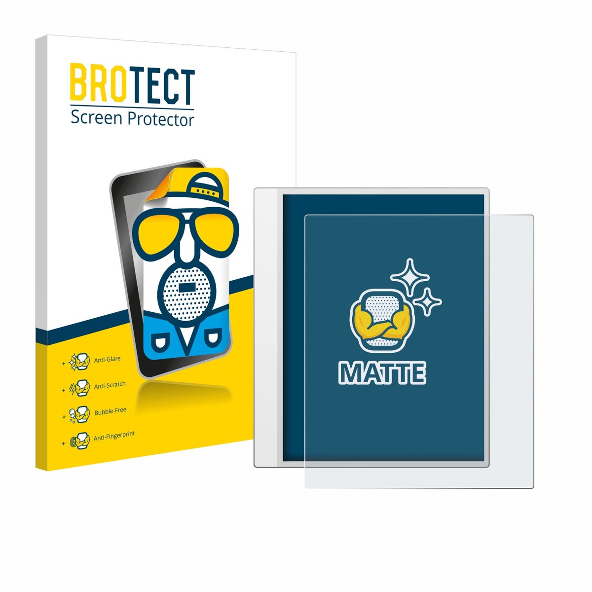 BROTECT - Screenprotector voor Boox Note Max - Folie Beschermfolie matte