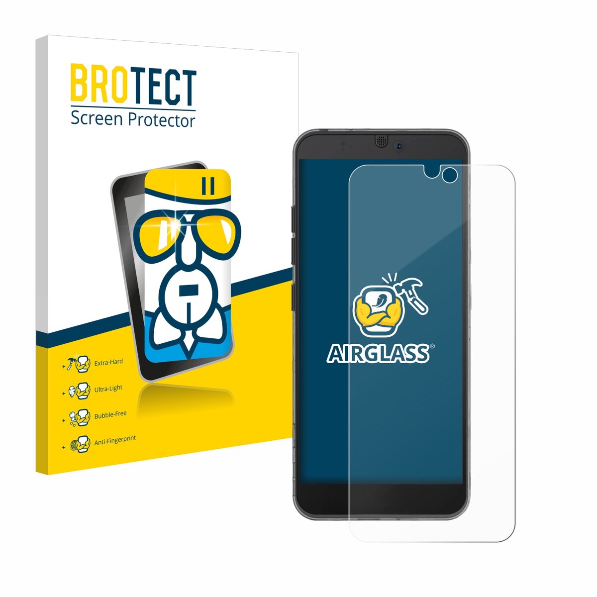 Screenprotector voor Fairphone 3 Beschermglas transparant
