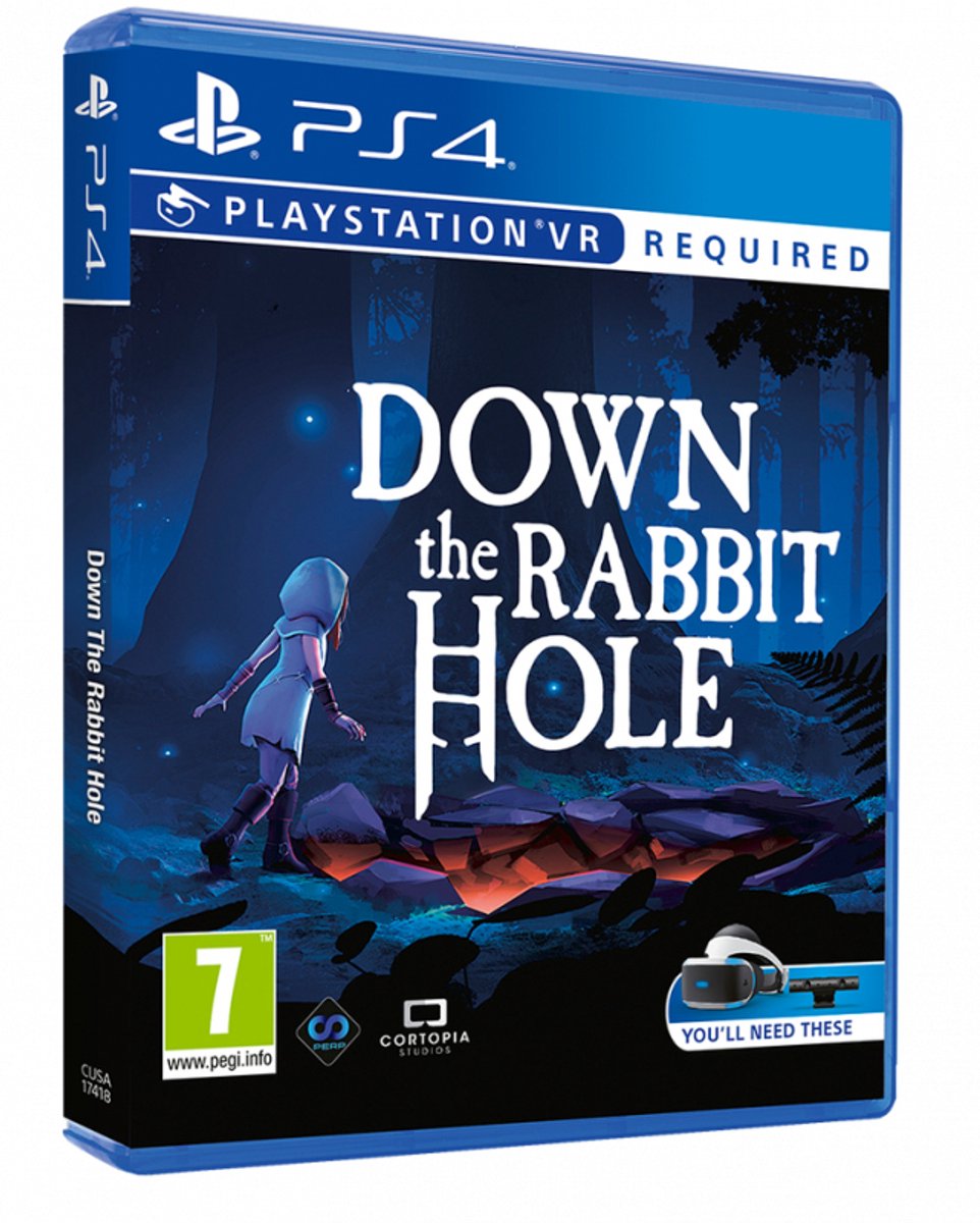 Down the Rabbit Hole PS4 VR PlayStation 4