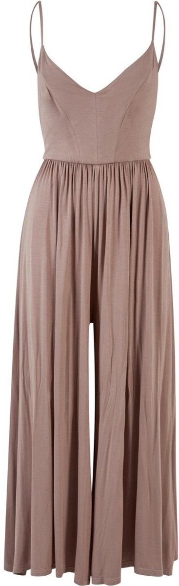 Urban Classics Modal Spaghetti Jumpsuit XS Roze