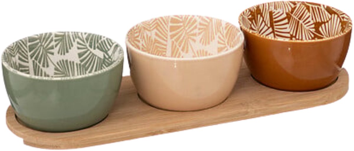 Secret de Gourmet Dolce Riviera Snack Set - 4 stuks, 10 cm, Multi