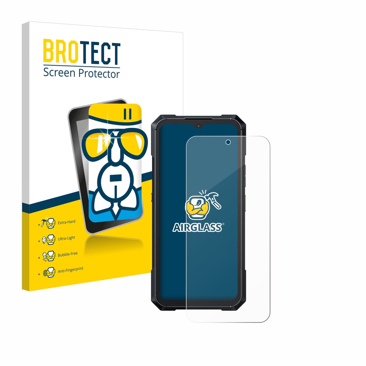 Screenprotector voor Cubot King Kong X Beschermglas transparant