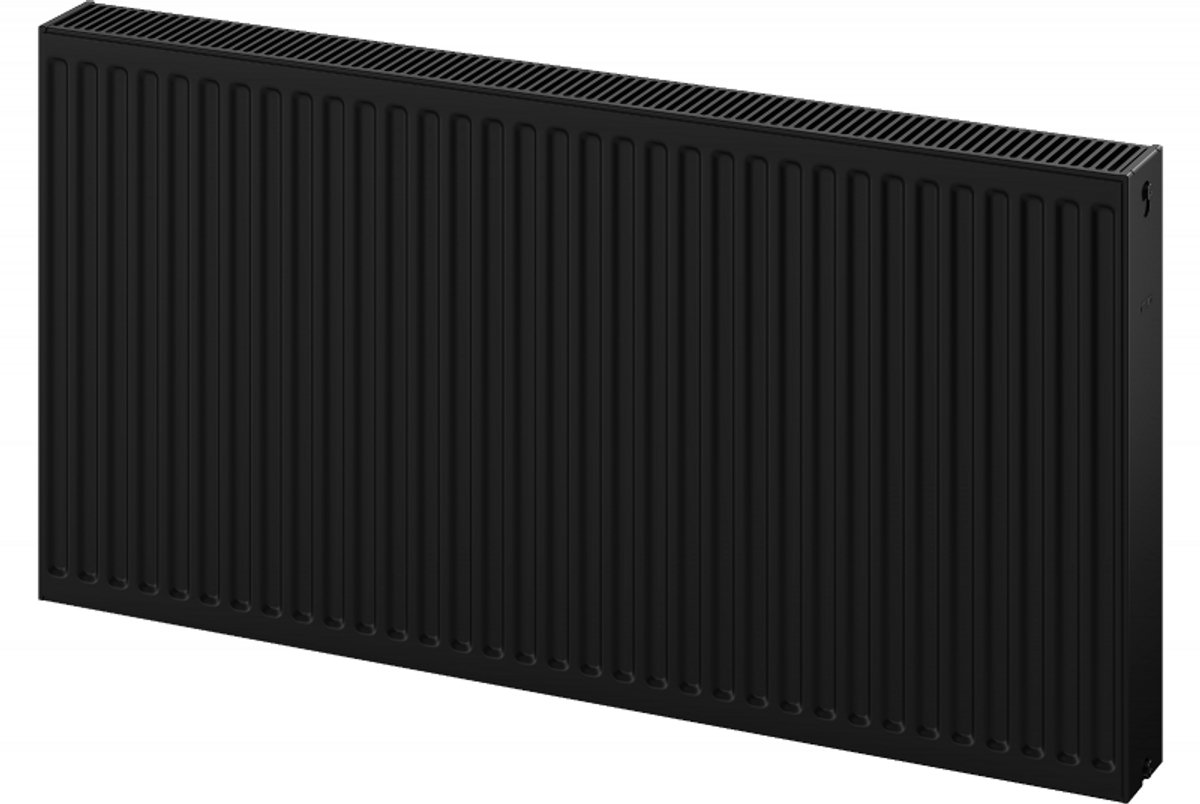 Mexen C22 plaatradiator 600 x 400 , zij aansluiting, 661 W, zwart - W422-060-040-70
