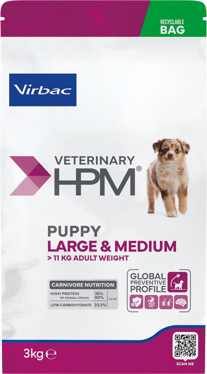Virbac HPM - Baby Dog Large & Medium 3 kg