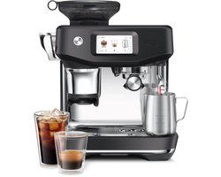 Sage SES882BTR the Barista Touch Impress Black Truffle - Cold Brew - Touchscreen - Assisted tamping