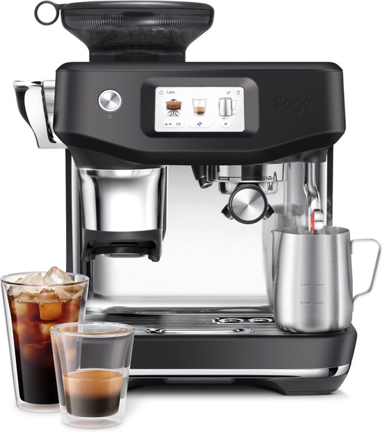 Sage the Barista Touch Impress Black Truffle SES882BTR - Cold Brew - Touchscreen