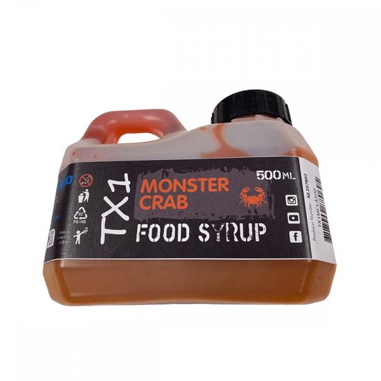 Shimano Tribal Tx1 Monster Crab Food Syrup - 500ml van Shimano — afbeelding 2