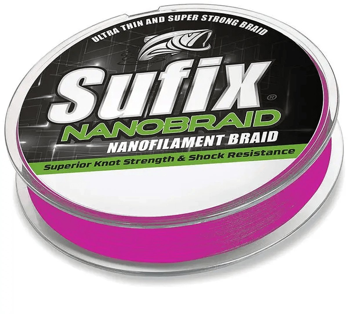 Sufix Nanobraid Hot Pink | 100m 0.04mm Hot Pink