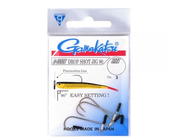 Gamakatsu Drop Shot Jig 90 - Onderlijn - 8 / 0 - Zilver van Gamakatsu — afbeelding 5