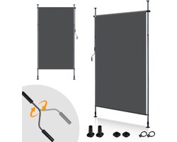 150x270cm Rolgordijn voor buiten - Rolgordijn - Rolgordijnen - Zonwering - Zonweringen - UV-bestendig - Uittrekbaar en in hoogte verstelbaar