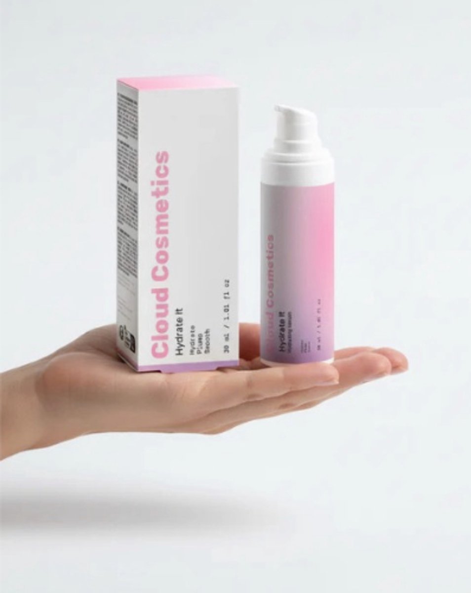 Cloud Cosmetics Hydrate It – Gezichtsserum – Serum – Hydraterend – Licht