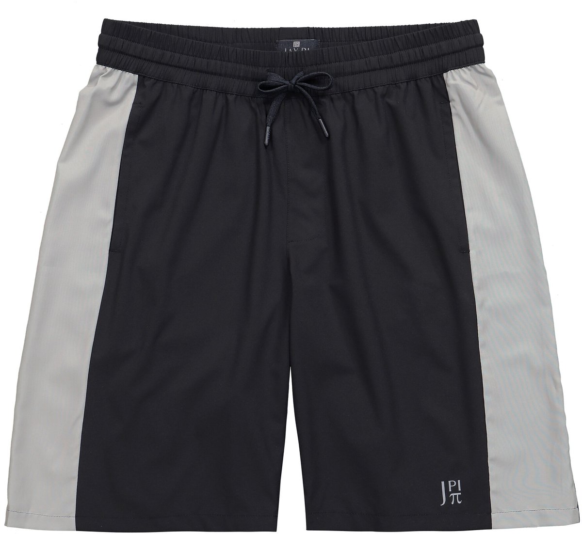 JAY-PI - Heren - Bermuda fitness QuickDry Relaxed Fit - Zwart - Maat 5XL