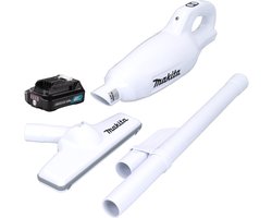 Makita CL 108 FDAW accustofzuiger 12 V 0,6 l + 1x accu 2,0 Ah - zonder oplader