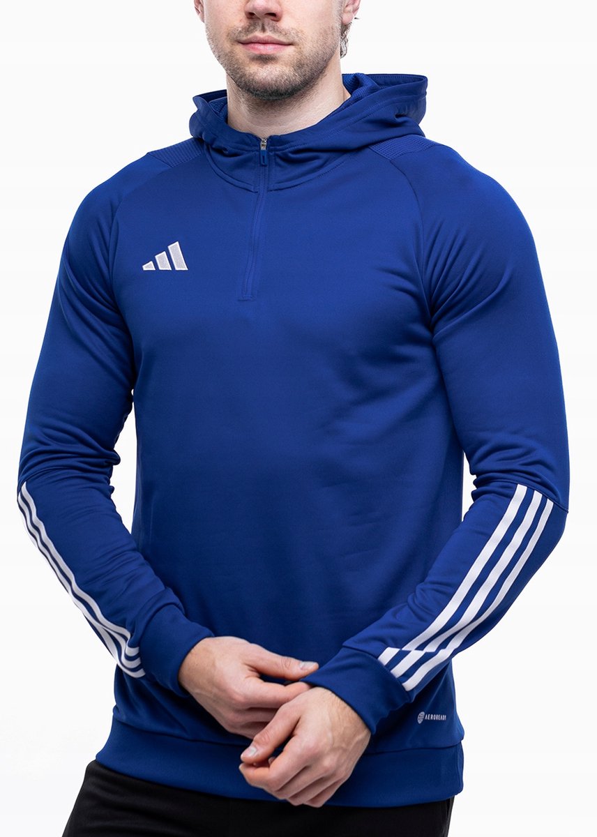 adidas Trui Heren - Tiro 23 - Blauw - Polyester - Maat XXL