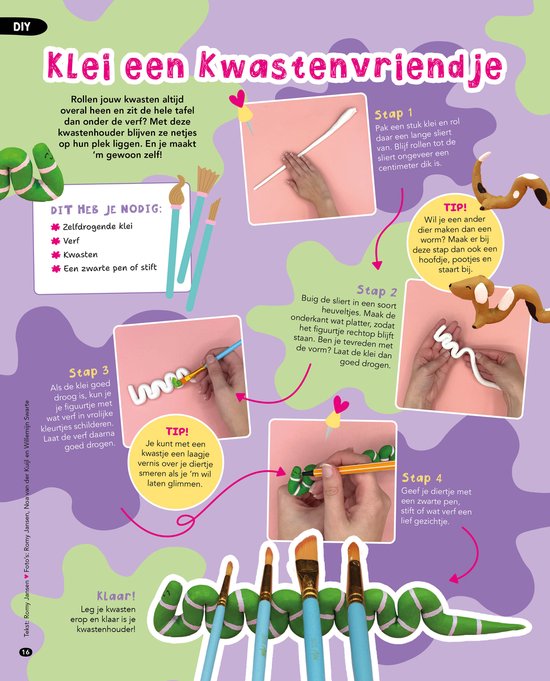 Tina Boekspecial Creaboek - CreaChick - Lieve Merlijn - Vakantieboek - Zomerboek - Doeboek - Knutselen Meisjes - Creatief knutselboek kinderen - Puzzels - Tekenen - DIY - Boek Meisje - Invulboek - Kleuren - Invullen - DIY - Strips - Tijdschrift