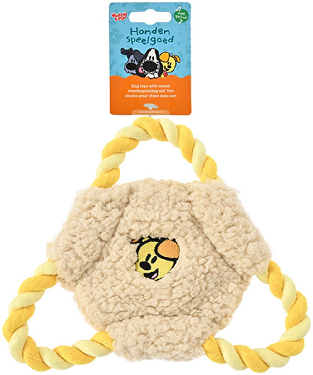 Woezel & Pip Hondenspeelgoed - Frisbee Floss Pip + Piep 20 cm