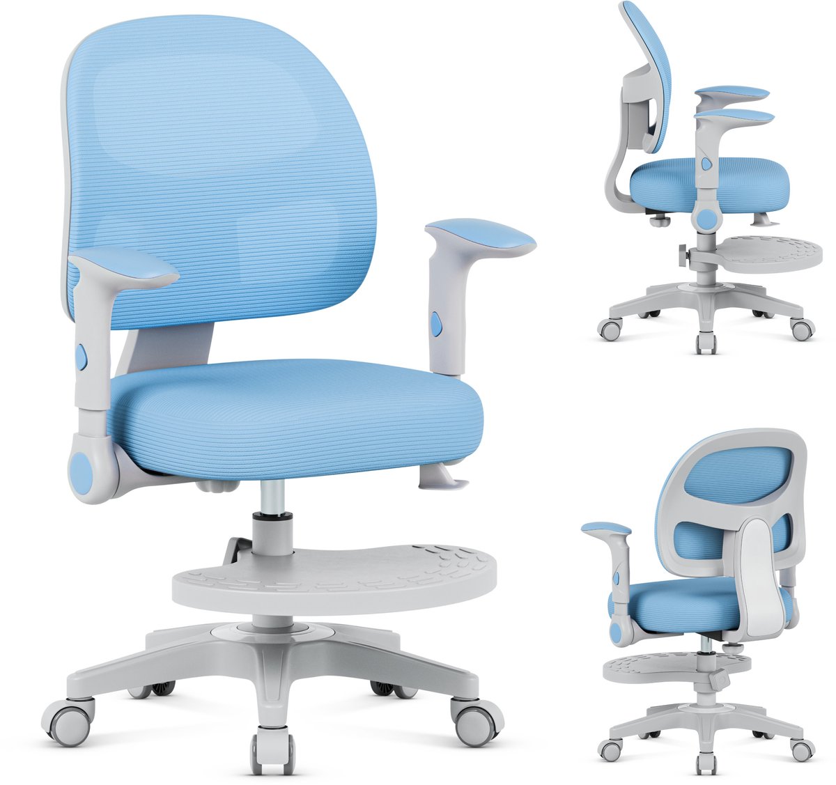 Mark Adler-Draaistoel-Junior 5.0-Blauw