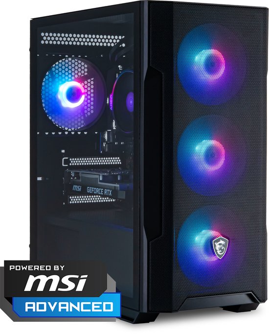 GAMING PC met MSI RTX 3050 - CPS Nederland - €829,00