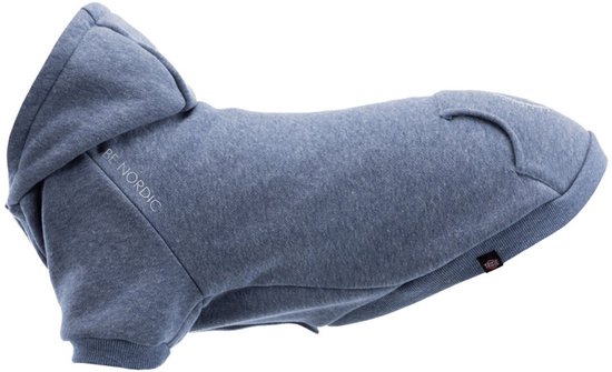 TRIXIE BE NORDIC HONDENTRUI HOODIE FLENSBURG GRIJS 24 CM — afbeelding 2