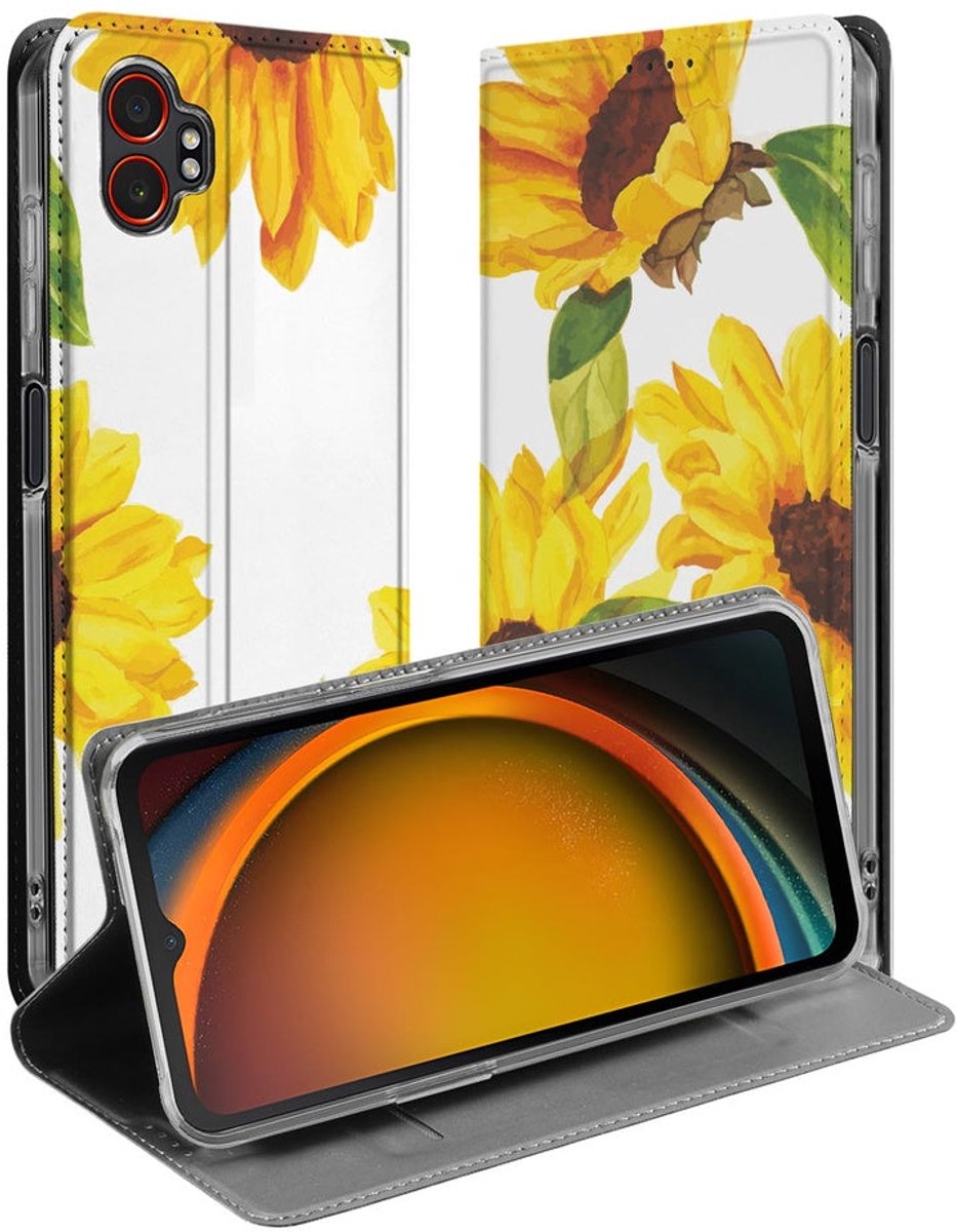 Samsung Galaxy Xcover 7 Pro Telefoonhoesje Zonnebloemen