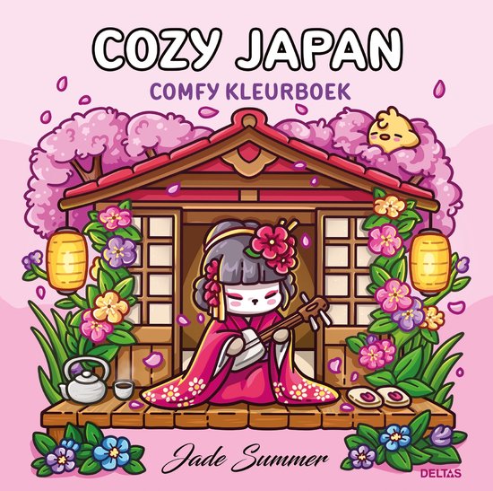 Cozy Japan - Comfy kleurboek Jade Summer - cover