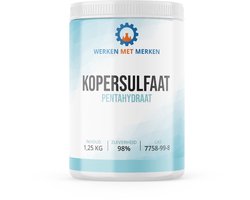 Kopersulfaat Pentahydraat - Kopersulfaatpoeder - 1,25 KG