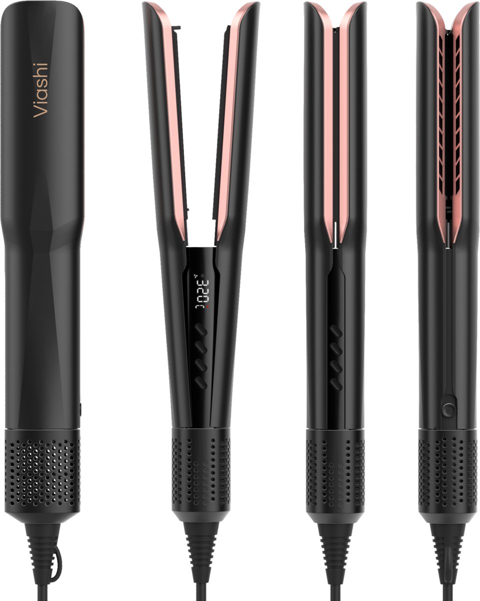 Viashi Airsleek-One Luchtstijltang met Wet-to-Dry Technologie - Viashi - €119,99