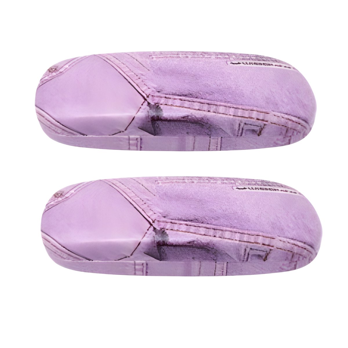 Concorde Brillenkoker - 2x - roze - universeel - hard kunststof - bril beschermen - bril opbergen - Hard Shell brillendoos