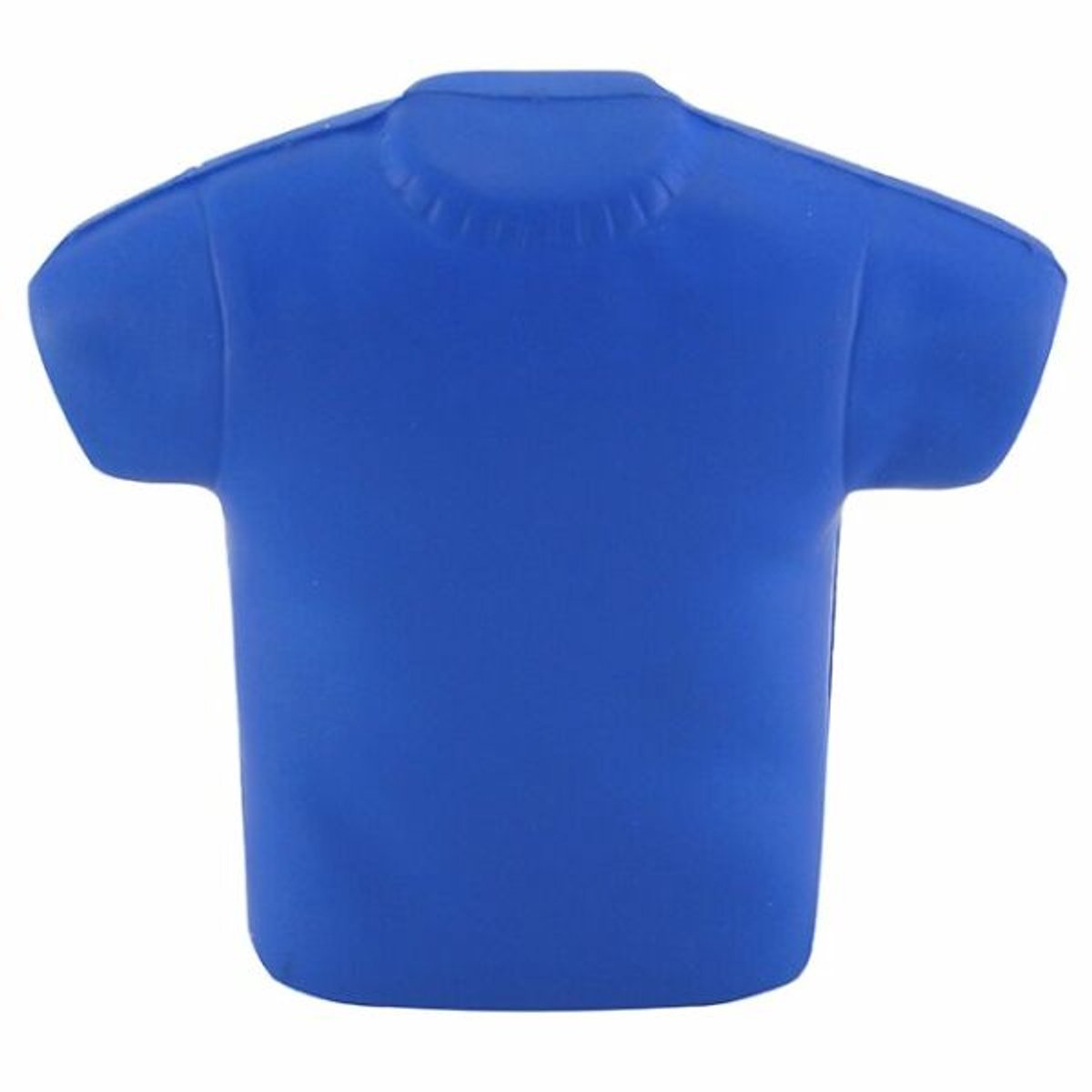 20 stuks Zachte stressbal van PU schuim in de vorm van een T-shirt, kleur blauw
