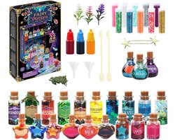 Meedeer Magische Toverdrank Knutselset-22 tovermengsels-Creatief cadeau voor kinderen-Magische drankset voor kinderen-tovermix-magische drankflessen, knutselset voor meisjes, 6, 7, 8, 9, 10,11,12jaar