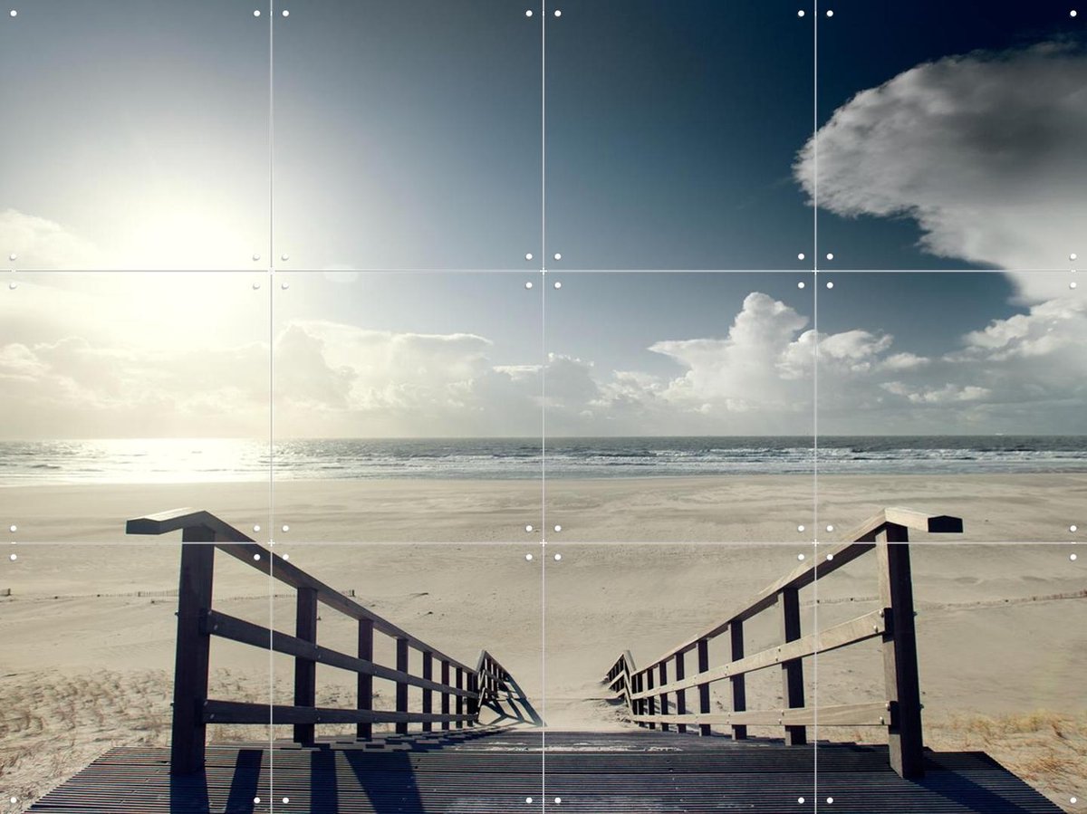 IXXI Exit, Claire Droppert - 80 x 60 cm - Gratis ophangtool - Grote wanddecoratie en posters - Naturalisme, Fotografie, Kleurrijk, Realisme
